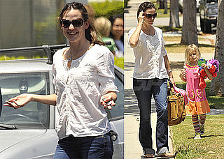 Pictures of Jennifer Garner and Violet Affleck in LA 2010-06-23 04:00:00
