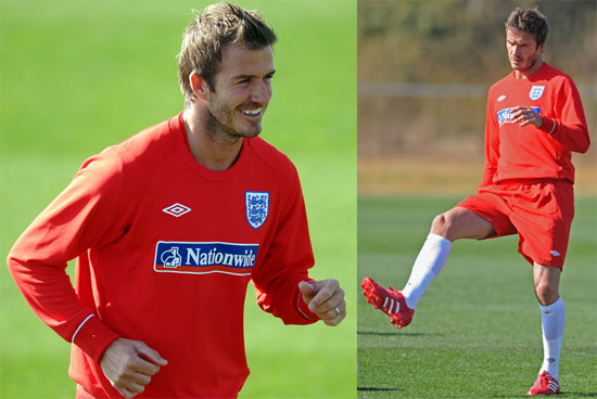 Pictures of David Beckham