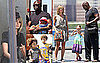 Pictures of Heidi Klum With Seal and Their Children Playing in NYC