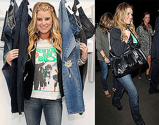 Pictures of Jessica Simpson Debuting Her New Denim Line in NYC 2010-06-23 07:00:00