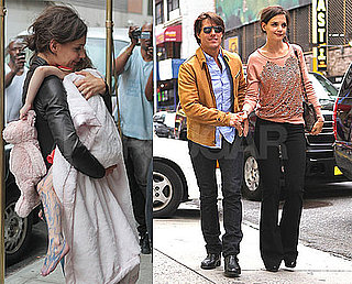 Pictures of Tom Cruise, Katie Holmes, and Magic Marker-Covered Suri Cruise in NYC