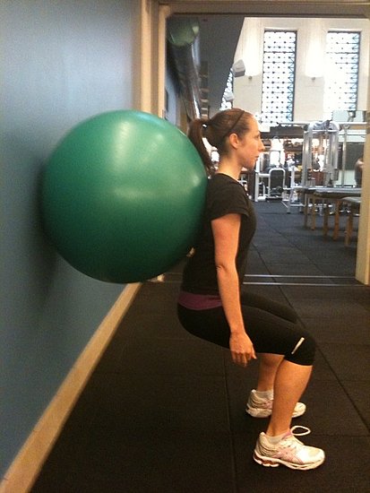 Body Weight Wall Squat Body Weight Wall Squat