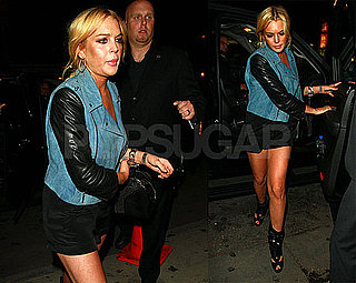 Pictures of Lindsay Lohan on Her Way into Voyeur in LA 2010-06-25 08:45:00