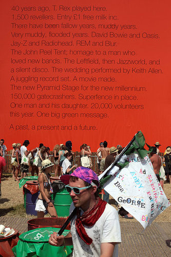 Pictures From the Glastonbury Festival 2010