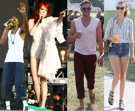 Gallery of Pictures Of Celebrities at Glastonbury 2010 Gorillaz, Alexa Chung, Kate Moss, Emma Watson, Florence, Snoop and More Gallery of Pictures Of Celebrities at Glastonbury 2010 Gorillaz, Alexa Chung, Kate Moss, Emma Watson, Florence, Snoop and More