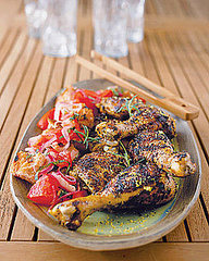 Lemon Chicken With Tomato Bread Salad Recipe