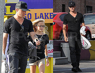 Pictures of Ryan, Ava, and Deacon Phillippe Shopping in LA