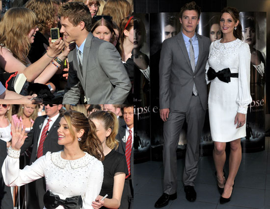 Pictures of Ashley Greene and Xavier Samuel in Belgium 