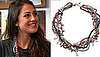 Roxy Olin Wears Soho Hearts Rope and Pearl Necklace