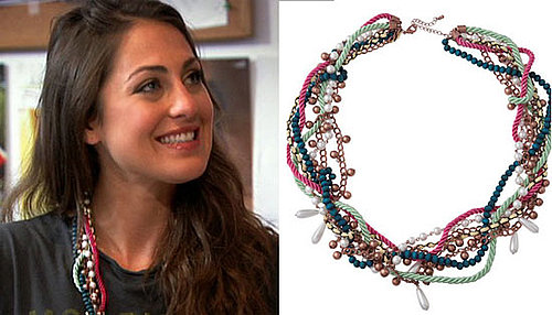 Roxy Olin Wears Soho Hearts Rope and Pearl Necklace