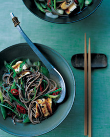 Soba and Tofu in Ginger Broth Recipe