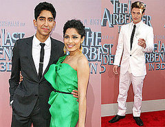 Pictures of Dev Patel, Freida Pinto, and Jackson Rathbone at The Last Airbender Premiere in NYC