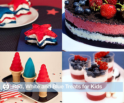 Red, White, and Blue Treats For Kids 