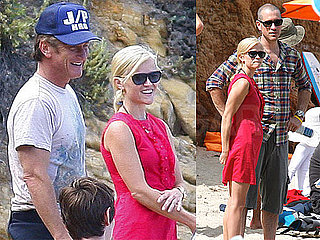 Pictures of Reese Witherspoon at a Fourth of July Barbecue With Jim Toth, Sean Penn, and Tim Robbins