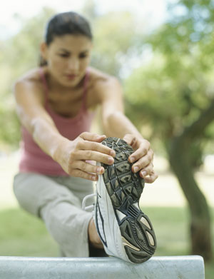 Stretch Hamstring First to Prevent Cramping