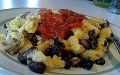 Recipe For Polenta With Beans and Veggie Sausage Recipe For Polenta With Beans and Veggie Sausage