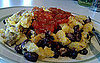 Recipe For Polenta With Beans and Veggie Sausage