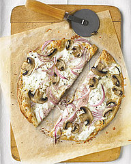Pizza With Ricotta and Mushrooms Recipe