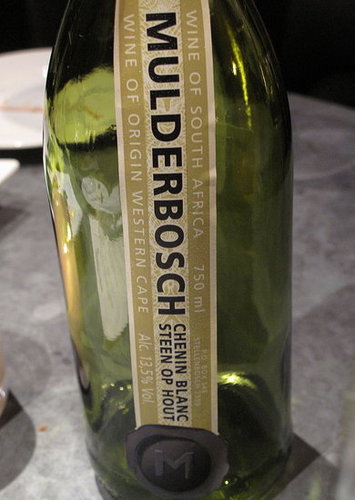Wine Review: 2009 Mulderbosch Chenin Blanc