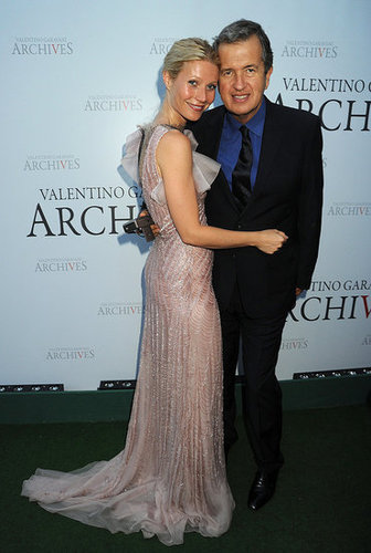Celebrities at the Valentino Garavani Dinner Party in France