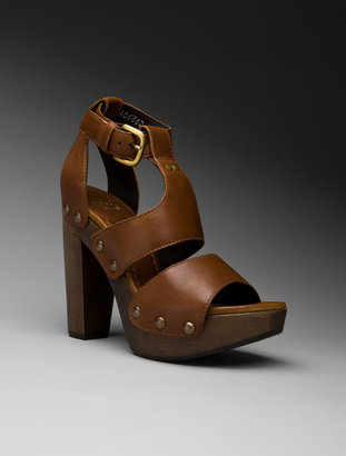 Brown Platform Sandals