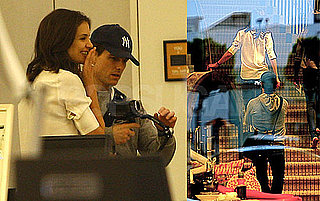 Pictures of Tom Cruise and Katie Holmes Shopping at Barneys