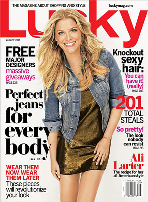 How to Get Ali Larter's Lucky Magazine Hair