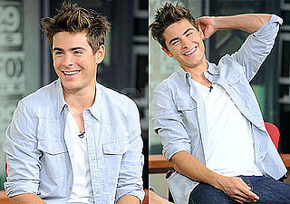 Pictures of Zac Efron on Good Day Philadelphia