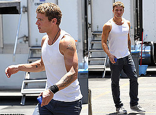 Pictures of Ryan Phillippe Filming The Lincoln Lawyer