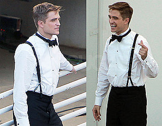 Pictures of Robert Pattinson in a Tux on the Set of Water For Elephants