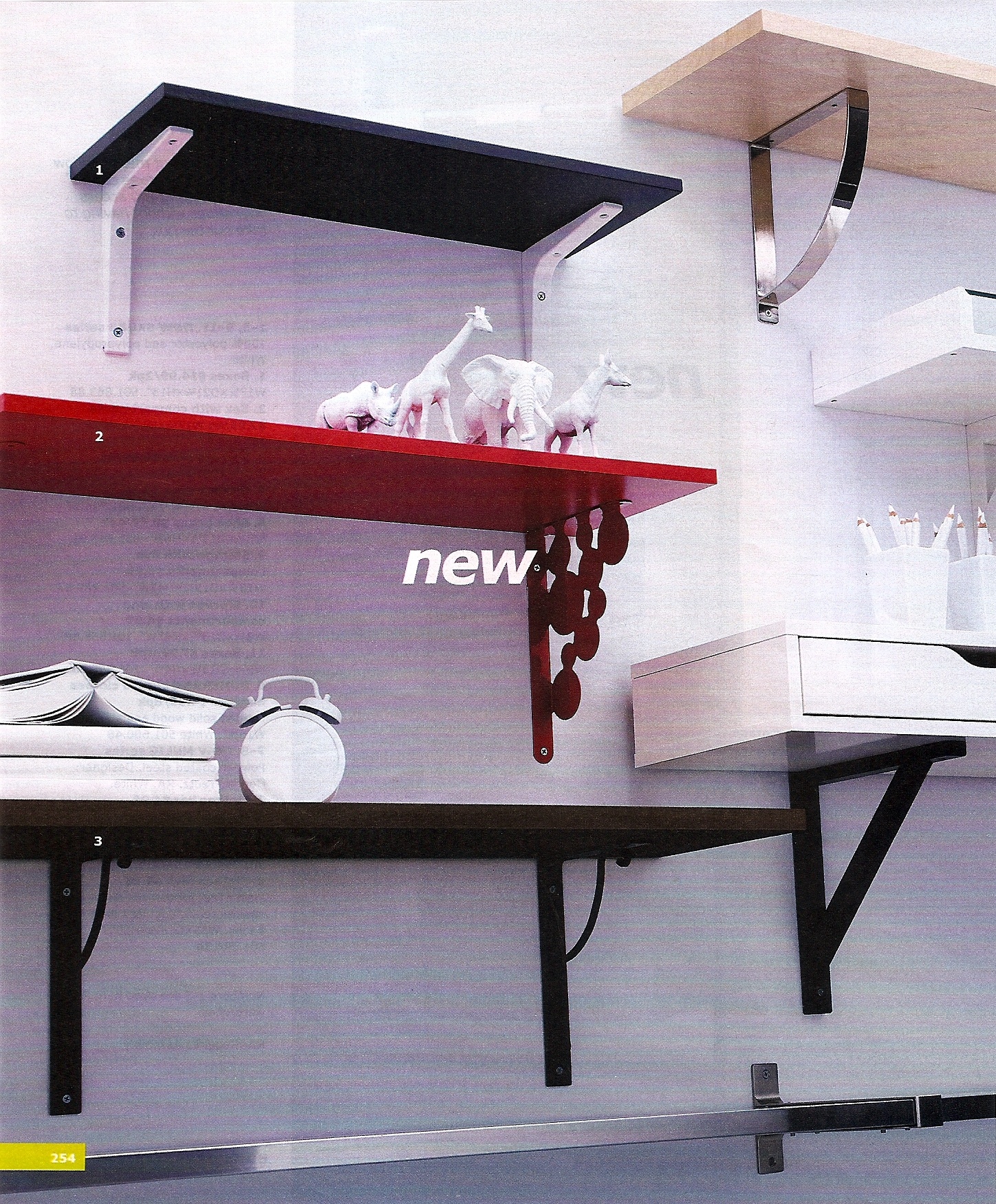 This new red shelf and circle ledge is so fun! I hope it comes in white. This new red shelf and circle ledge is so fun! I hope it comes in white.