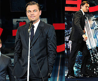 Pictures of Leonardo DiCaprio in Japan for Premiere of Inception
