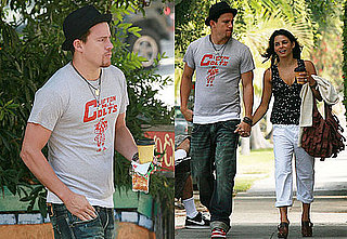 Pictures of Channing Tatum and Jenna Dewan Shopping in LA