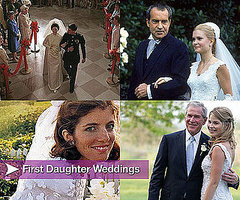 Pictures From Weddings of American First Daughters Pictures From Weddings of American First Daughters