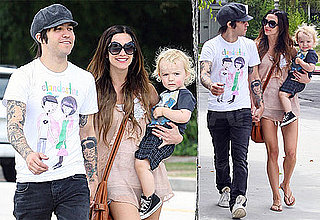 Pete And Ashlee Take Bronx To The Toy Store As Jessica Gears Up For Entourage