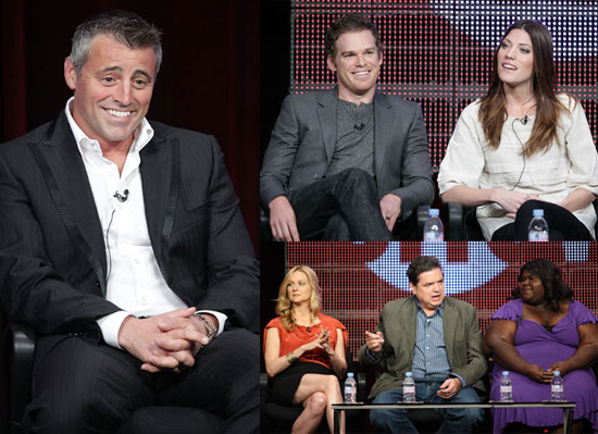 Pictures of Showtime and CW TCA