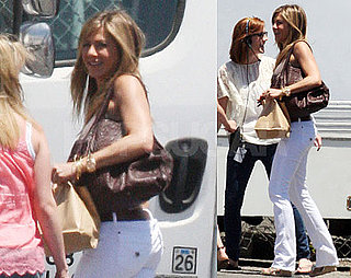 Pictures of Jennifer Aniston at Chelsea Lately