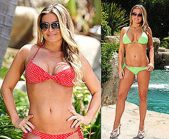 Carmen Electra in a Polka-Dot Two-Piece as Our 2010 Bikini Bracket Comes to a Close Carmen Electra in a Polka-Dot Two-Piece as Our 2010 Bikini Bracket Comes to a Close