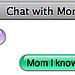 iChat: It's Mom