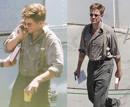 Pictures of Robert Pattinson Filming Water For Elephants Final Scenes