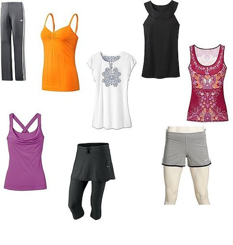 Cute comfortable workout apparel