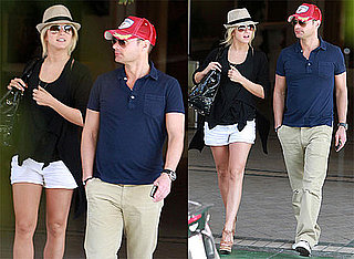 Pictures of Ryan Seacrest and Julianne Hough Getting Food in LA