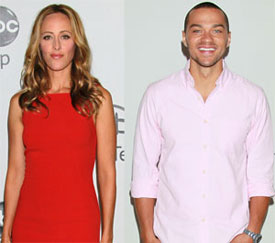 Kim Raver and Jesse Williams Interview About the New Season of Grey's Anatomy