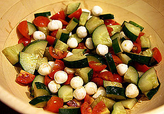 Recipe For Cucumber Avocado Caprese Salad