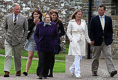 Pictures of the Queen, Princess Beatrice, Princess Eugenie and Royal Family on Hebridean Princess in Scrabster Scotland