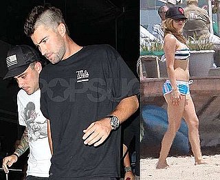 Pictures of Avril Lavigne in Bikini Plus Brody Jenner's New Mohawk