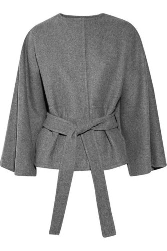 Stella McCartney | Belted cape-style coat | NET-A-PORTER.COM 1195