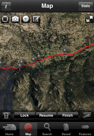 Hiking Trail App From The North Face