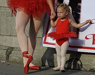 Pictures From Most Ballerinas En Pointe Record in Central Park