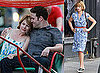 Pictures of Michelle Williams on Set